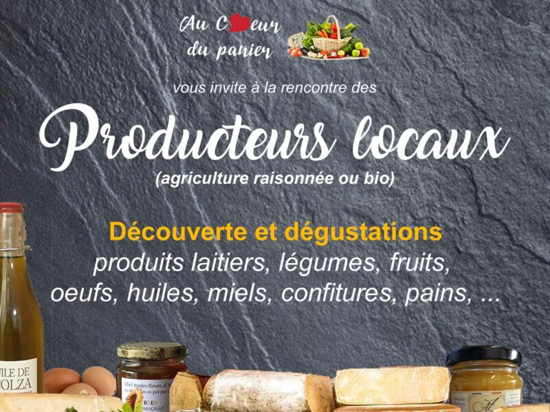 A la rencontre des producteurs locaux